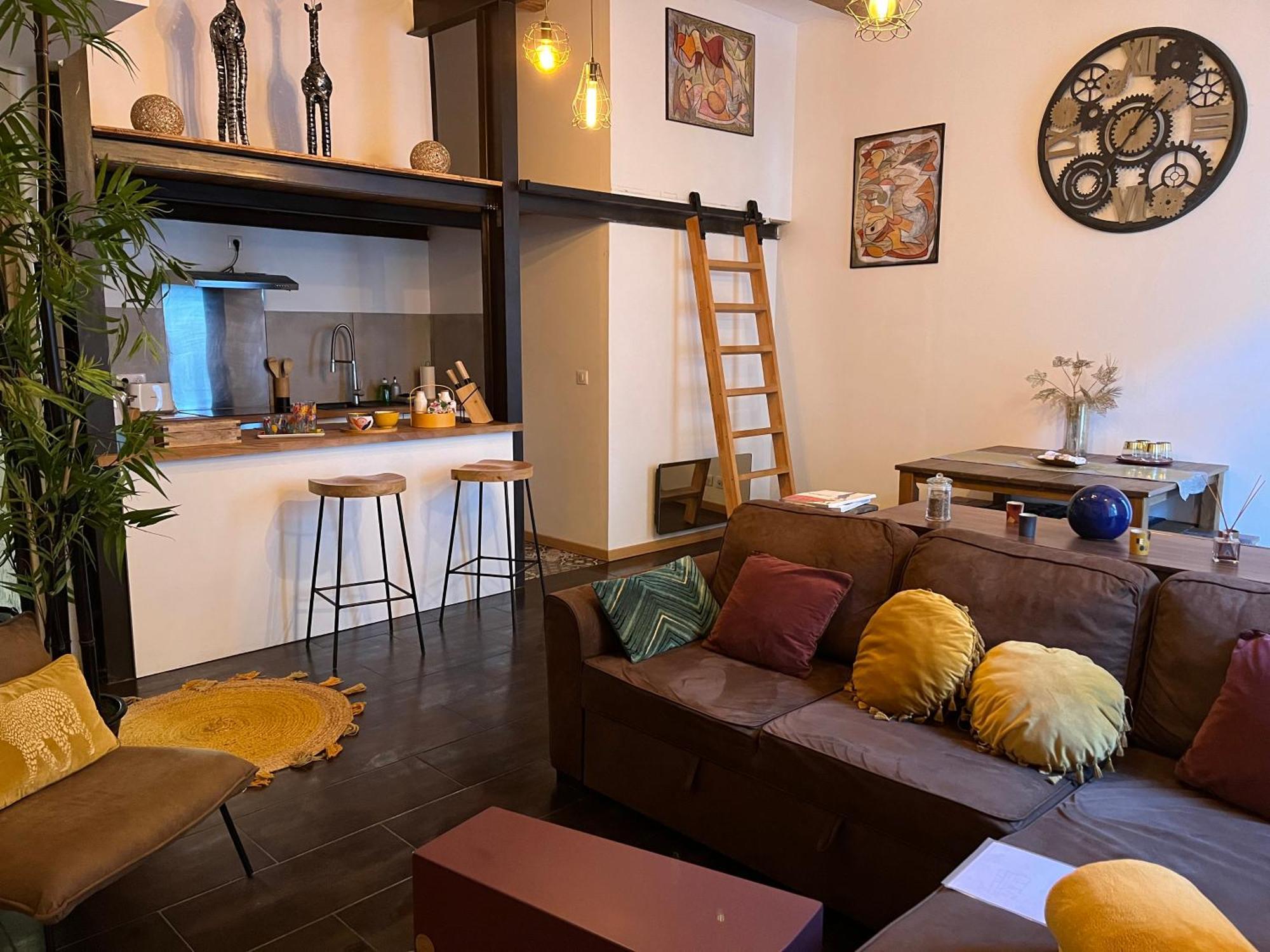 מרסיי Appartement Atypique Cosy Entre Terre & Mer מראה חיצוני תמונה